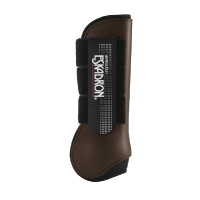 Achterste Eskadron springbeschermers Marron foncé