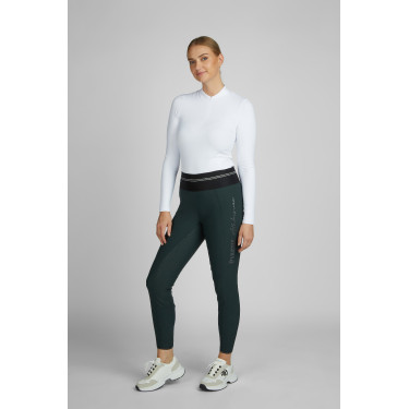 Legging Pikeur Gia Athl full grip dames Donkergroen