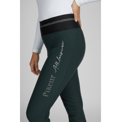 Legging Pikeur Gia Athl full grip dames Donkergroen