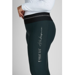 Legging Pikeur Gia Athl full grip dames Donkergroen