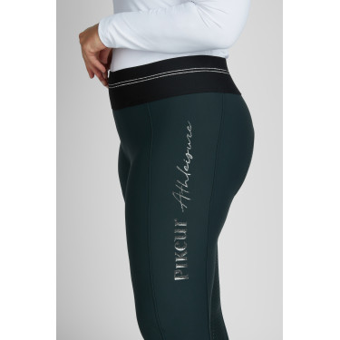 Legging Pikeur Gia Athl full grip dames Donkergroen