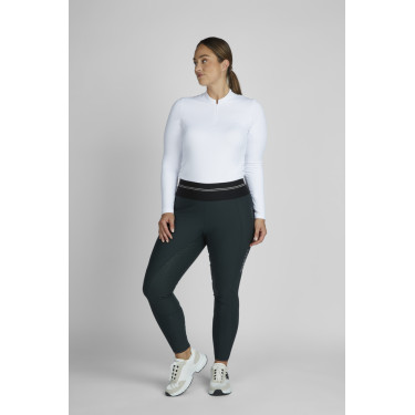 Legging Pikeur Gia Athl full grip dames Donkergroen