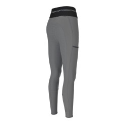 Legging Pikeur Gia Athl full grip dames Lichtgrijs