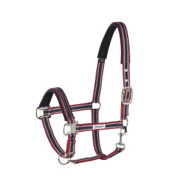 Halster Eskadron gesp Chili / wit / nachtblauw Multicolor