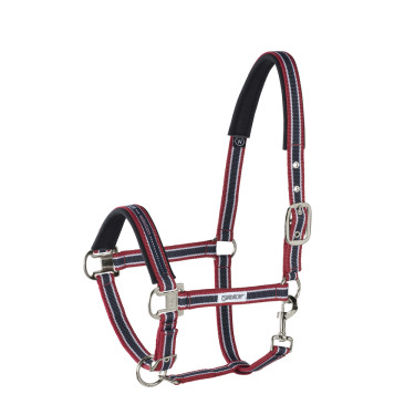 Halster Eskadron gesp Chili / wit / nachtblauw Multicolor