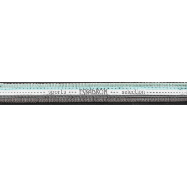 Halster Eskadron gesp IJs / wit / steen Blauw Halster Eskadron gesp IJs / wit / steen Blauw