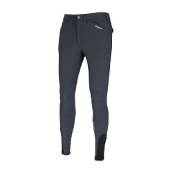 Herenbroek Pikeur Rodrigo kniestukken grip Donkere schaduw Grijs Herenbroek Pikeur Rodrigo kniestukken grip Donkere schaduw Grijs