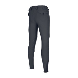 Herenbroek Pikeur Rodrigo kniestukken grip Donkere schaduw Grijs Herenbroek Pikeur Rodrigo kniestukken grip Donkere schaduw Grijs