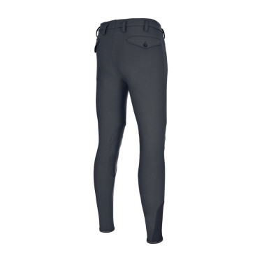 Herenbroek Pikeur Rodrigo kniestukken grip Donkere schaduw Grijs Herenbroek Pikeur Rodrigo kniestukken grip Donkere schaduw Grijs