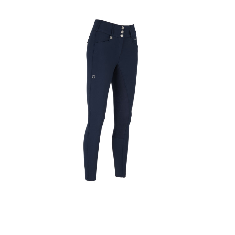 Pikeur Candela damesbroek met kunstlederen zitvlak, hoge taille 1808
