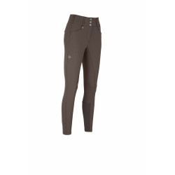 Pikeur Candela damesbroek full grip Ganzbesatz Truffel Bruin