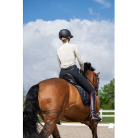 Pikeur damesbroek New Lugana kunstlederen zitvlak 0908 middelhoge taille Wit