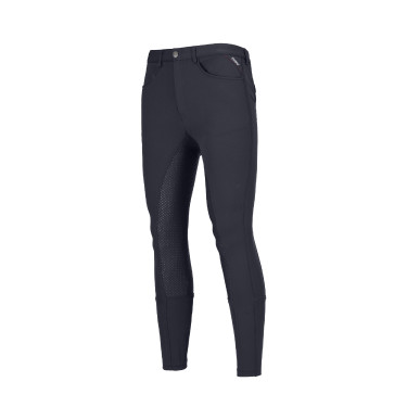 Pikeur herenbroek Navaro full grip Donkere schaduw Grijs