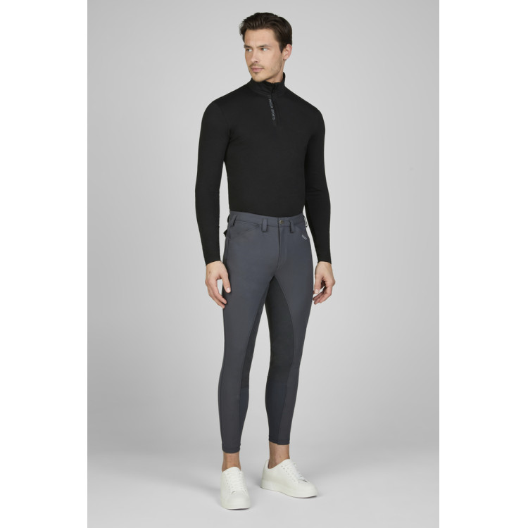 Pikeur herenbroek Rossini kunstlederen zitvlak 7508 middelhoge taille