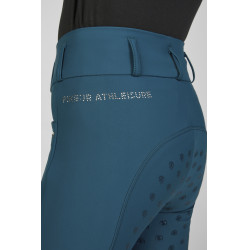 Pikeur Lilith meisjesbroek full grip hoge taille 9105 Diepe oceaan Blauw