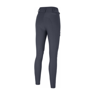 Amia-broek 6805 Pikeur kniestukken grip midhoge taille dames Donkere schaduw Grijs
