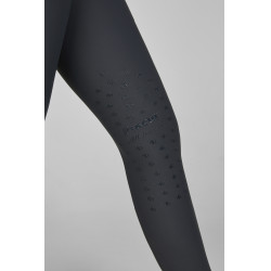 Amia-broek 6805 Pikeur kniestukken grip midhoge taille dames Donkere schaduw Grijs
