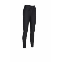 Amia-broek 6805 Pikeur kniestukken grip midhoge taille dames Jade Blauw Amia-broek 6805 Pikeur kniestukken grip midhoge taille dames Jade Blauw