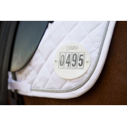 Wedstrijdnummertas Eskadron Wit