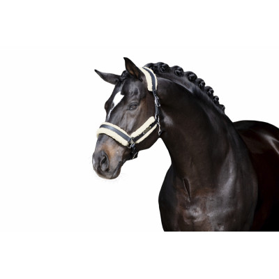 Eskadron Stallion set van imitatiebont padding Banane