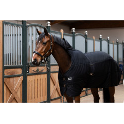 Onderdeken Eskadron Thermo Katoen 240g hoge hals Zwart