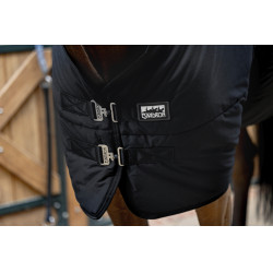 Onderdeken Eskadron Thermo Katoen 240g hoge hals Zwart