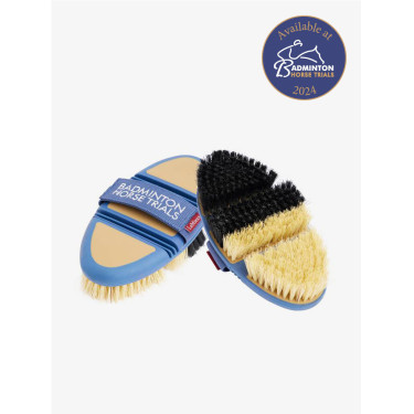 Flexi Half & Half Grooming Borstel LeMieux Blauw Badminton