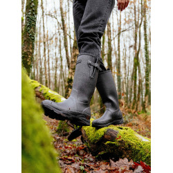 LeMieux Ultra Stride Wellington rubberlaarzen voor heren Zwart LeMieux Ultra Stride Wellington rubberlaarzen voor heren Zwart