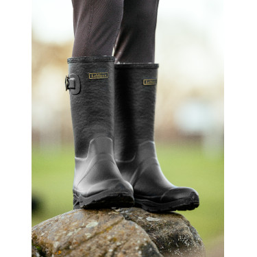 Rubberen laarzen LeMieux Ultra Stride Young Rider Zwart Rubberen laarzen LeMieux Ultra Stride Young Rider Zwart