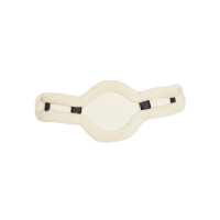 Kurzer Bauchlatz-Schutzgurt LeMieux Anatomic Merino+ Natuurlijk