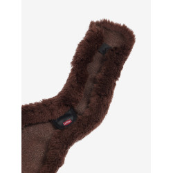 LeMieux Anatomic springschoenbeschermer in Merino+ wol Bruin