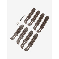 Reparatieset voor gamaschenriem LeMieux Exo-Flex® Bruin