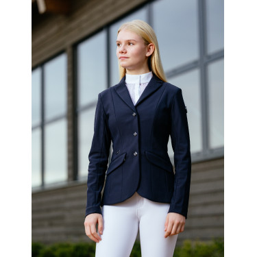 Wedstrijdjasje LeMieux Kennedy Young Rider Marine Marineblauw