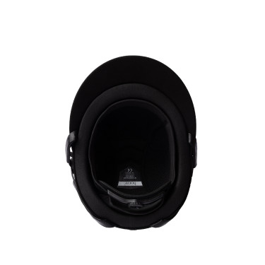 Paardrijcap Solara II Horze Zwart / wit