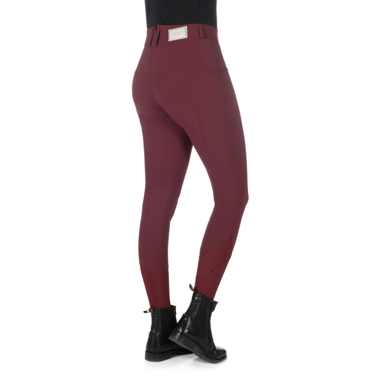 Broek Livigno full grip 1/1 siliconen HKM dames Lauria Garrelli Broek Livigno full grip 1/1 siliconen HKM dames Lauria Garrelli
