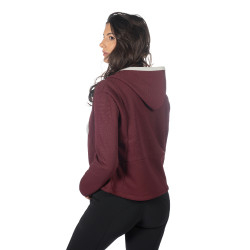 Sweat Livigno dames HKM Bordeaux Sweat Livigno dames HKM Bordeaux