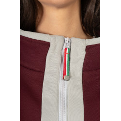 Sweat Livigno dames HKM Bordeaux Sweat Livigno dames HKM Bordeaux