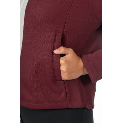 Sweat Livigno dames HKM Bordeaux Sweat Livigno dames HKM Bordeaux