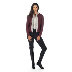 Sweat Livigno dames HKM Bordeaux Sweat Livigno dames HKM Bordeaux