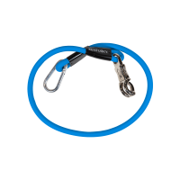 Siliconen halstertouw Kentucky Zwart