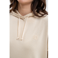 Plume hoodie Harcour Linnen Beige
