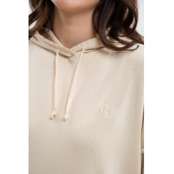 Plume hoodie Harcour Linnen Beige Plume hoodie Harcour Linnen Beige
