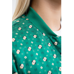 Bomberjack Boecia Harcour Smaragdgroen