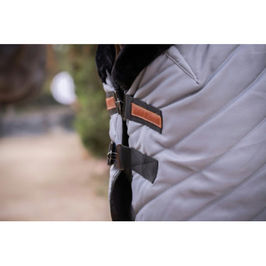 Diagonal Paddock Sports staldeken Grijs