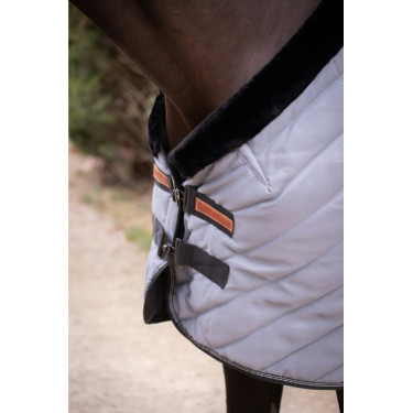 Diagonal Paddock Sports staldeken Grijs