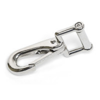 Afneembare musketon met schroef Metalab