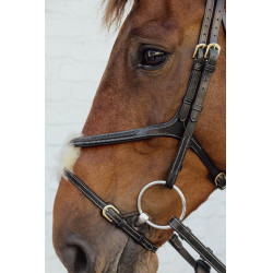 Gevlochten Mexicaanse Neusriem Hoofdstel D Collection Dy'on Zwart Gevlochten Mexicaanse Neusriem Hoofdstel D Collection Dy'on Zwart