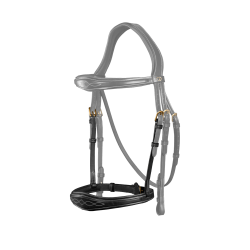 Anatomische Neusriem zonder Kinriem D Collectie Dy'on Zwart