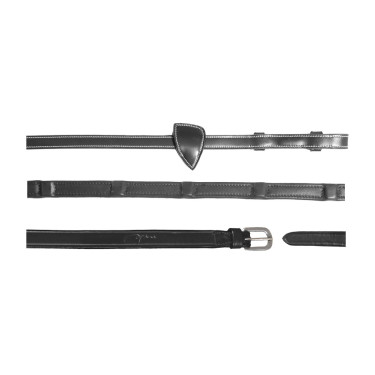 Zachte teugels 1/2 met 8 geïntegreerde stops Working by Dy'on Zwart