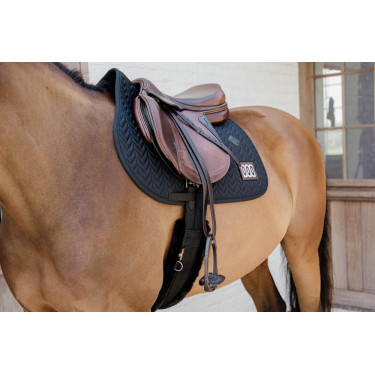Wedstrijdzadeldek Fishbone met 2 nummers Kentucky Jumping Wedstrijdzadeldek Fishbone met 2 nummers Kentucky Jumping